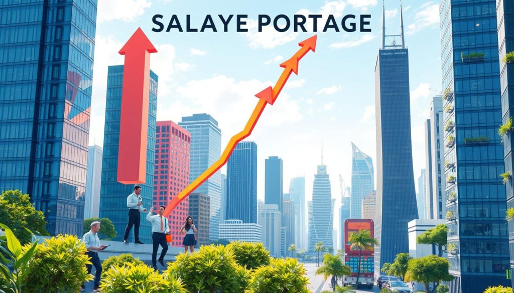 croissance du portage salarial